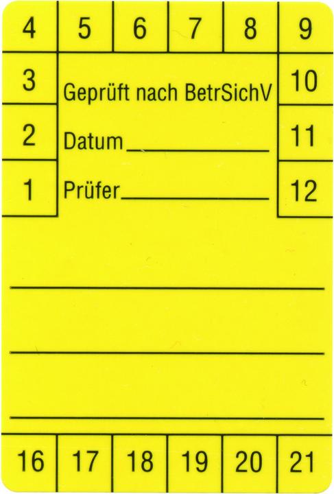 Beha Amprobe Prüfetiketten 1280D Prüfetiket (Prüfspitze)