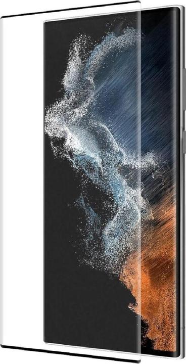 Produktbild Protectorking 4x echtes Tempered 9H Panzerhartglas 3D KLAR (4 Stk., Samsung Galaxy S22 Ultra)