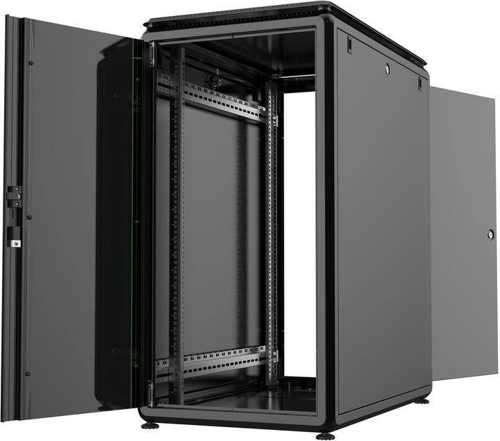 Produktbild Logon 22U W=600mm D=1000mm H=1164mm (22 HE, 19 Zoll Rack)