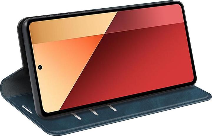 Actual product image Cover-Discount Poco M6 Pro / Redmi Note 13 Pro 4G - Stand Case blue (Xiaomi Redmi Note 13 Pro 4G, Xiaomi Poco M6 Pro)