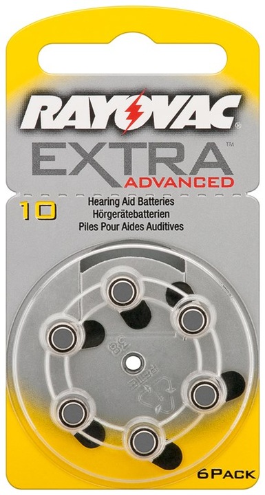 Image du produit Rayovac PR70/10A (6 pcs, PR70, 90 mAh)
