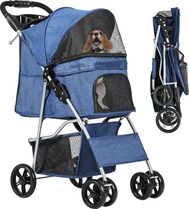 Produktbild Yitahome Hundewagen Buggy (Hund, Katze, Faltbar)