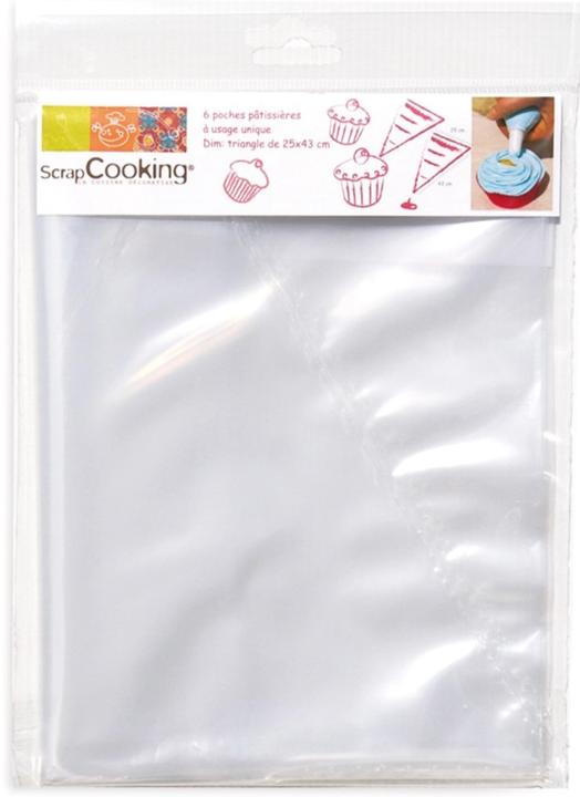 ScrapCooking Einweg-Spritzbeutel (Spritzbeutel, 450 ml)