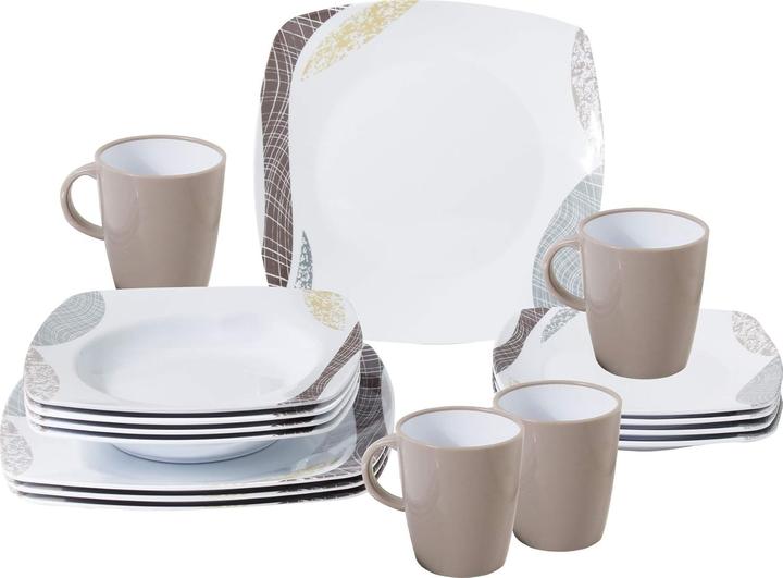Actual product image Brunner Tableware set Khadì, 16-piece
