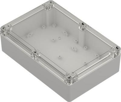 Produktbild RS PRO Universalgehäuse Polycarbonat Hellgrau IP65 Breite 210 mm Höhe 60 mm Länge 140 mm