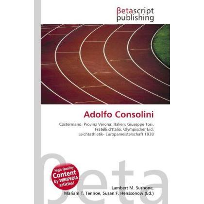 Adolfo Consolini, Ratgeber