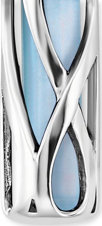 Image du produit Engelsrufer Collier Healing Stone Agate bleue (Argent 925, 50 cm)