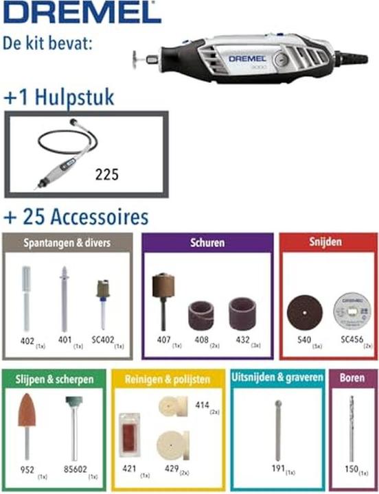 Productafbeelding Dremel Serie 3000 (3000-1/25 EZ)
