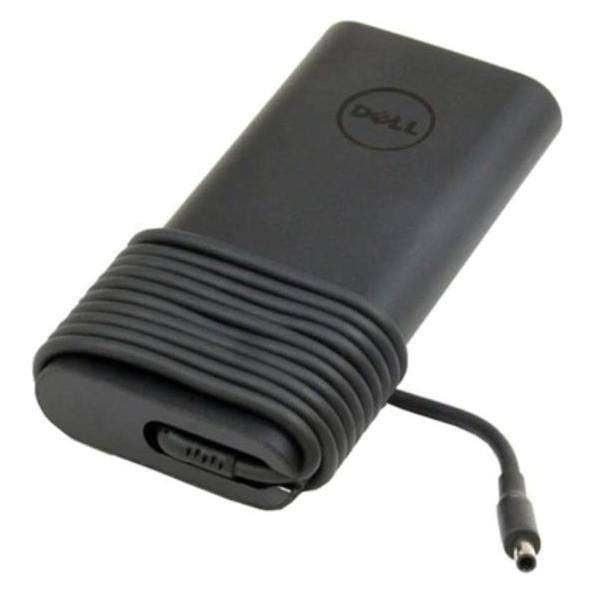 Dell 130w Ac Adapter Eu Power Cord (130 W), Notebook Netzteil, Schwarz