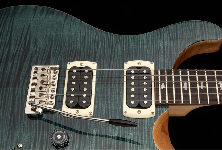 Immagine prodotto PRS SE Custom 24 Slate Blue (Chitarra elettrica, Acero, Acero fiammeggiante, Ebony, mogano)