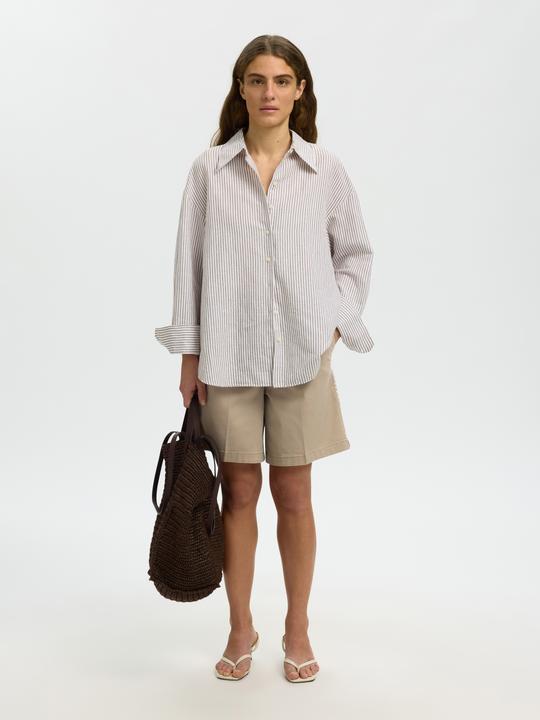 Image du produit Selected Wide Fit Baumwoll Shorts (36)
