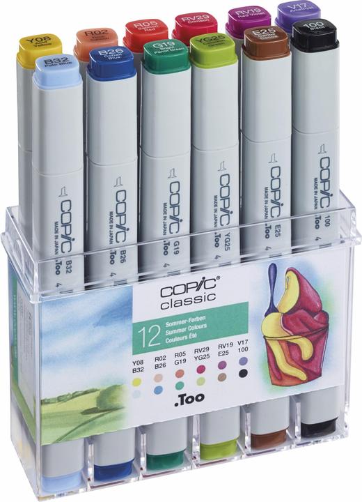 Immagine prodotto Copic Colori estivi (12x)