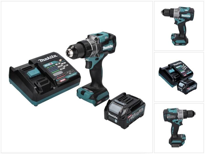 Produktbild Makita DF 001 GD1 Akku Bohrschrauber 40 V max. 140 Nm XGT Brushless + 1x Akku 2,5 Ah + Ladegerät (Akkubetrieb)