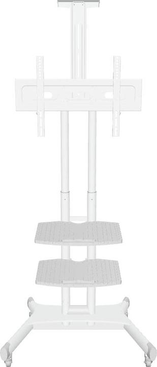 Produktbild Onkron TV mobile stand for 40-70", max45kg, VESA 600x400, shelves, height adjustable, white (45 kg, 40" - 70")