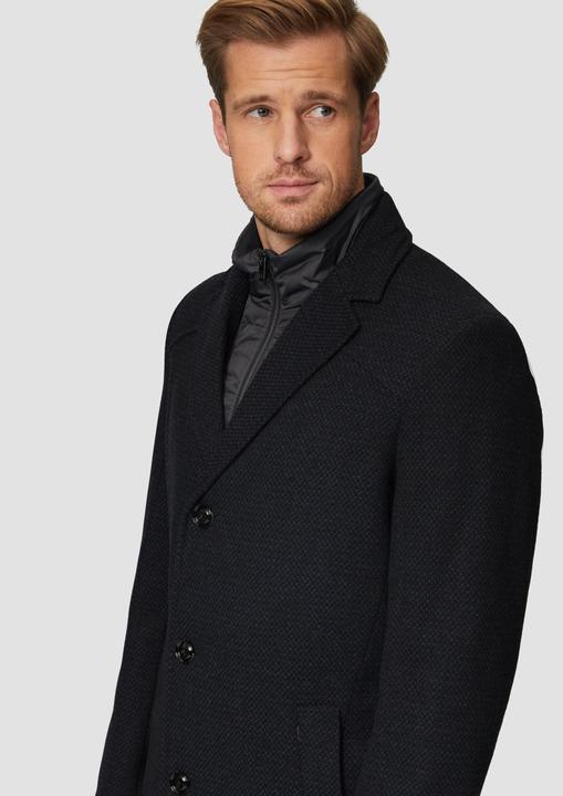 Actual product image S.Oliver Outdoor-Mantel Wattierter Wollmix-Mantel mit herausnehmbarem Stepp-Einsatz