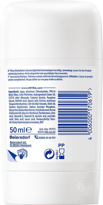 Produktbild NIVEA Deo Derma Control Defend Stick Female 50 ml (Stick, 50 ml)