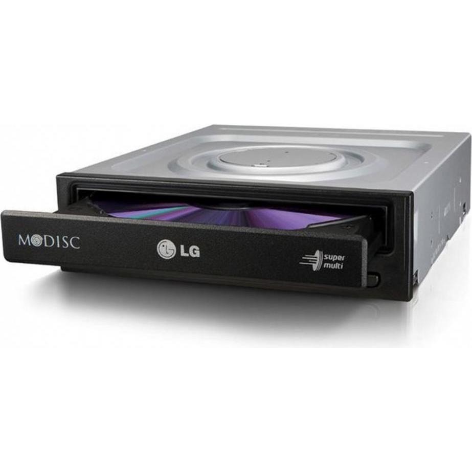 LG HLDS GH24NSD6 (DVD Laufwerk, CD Laufwerk, DVD Brenner), Optisches Laufwerk, Schwarz