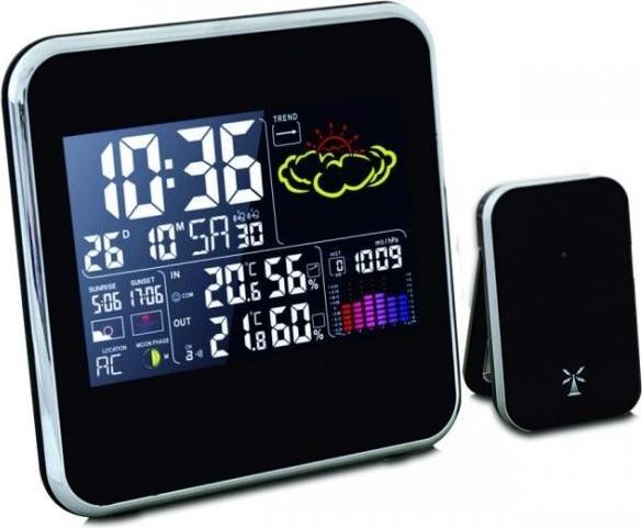 Terdens Termometr Elektroniczny / Stacja Pogody Z Kolorowym Wyswietlaczem