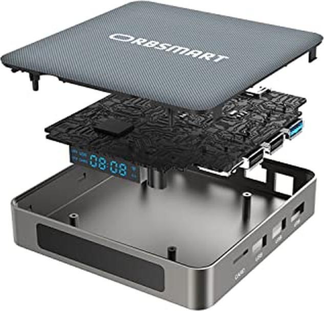Immagine prodotto Orbsmart Android TV Box 4K Ultra HD HDR Smart Quadcore CPU 8GB DDR4 RAM WLAN Bluetooth (64 GB, Android 12)