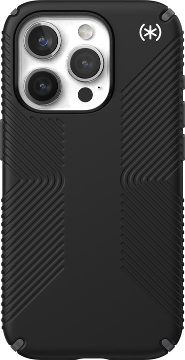Actual product image speck Presidio2 Grip for iPhone 15 Pro Hulle MagSafe Back Cover Black (Apple iPhone 15 Pro)