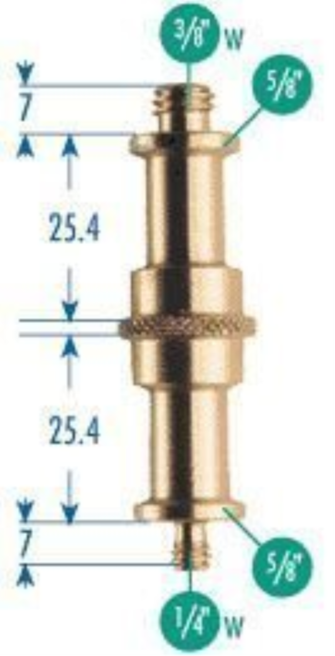 Produktbild Manfrotto 013 Doppel-Zapfen (Stativadapter)