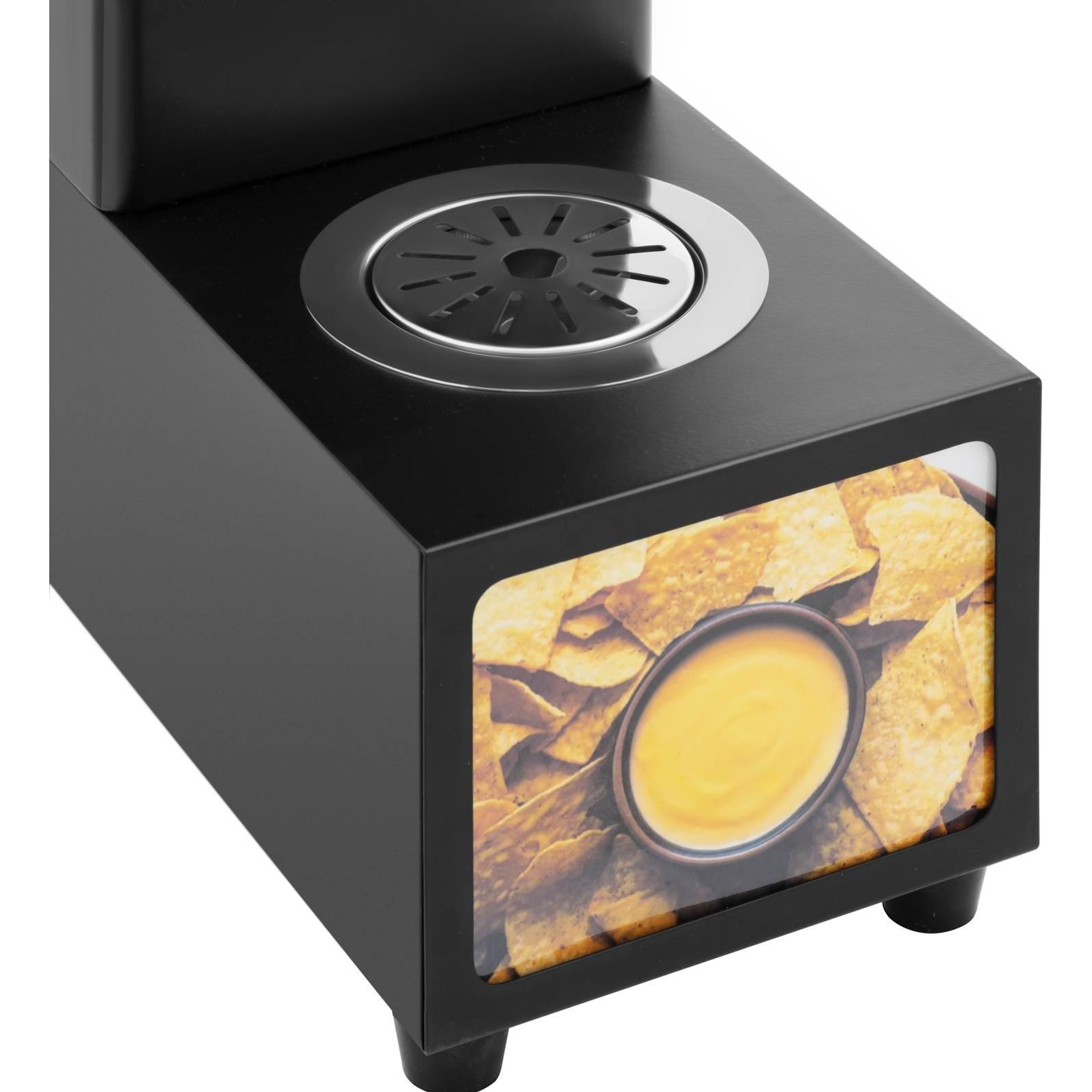 Thumbnail - Royal Catering Sossenspender Gastro Sossenbehälter Saucenspender Nacho-Käse 4,8 l 55 - 80 °C, Fun Kitchen, Schwarz