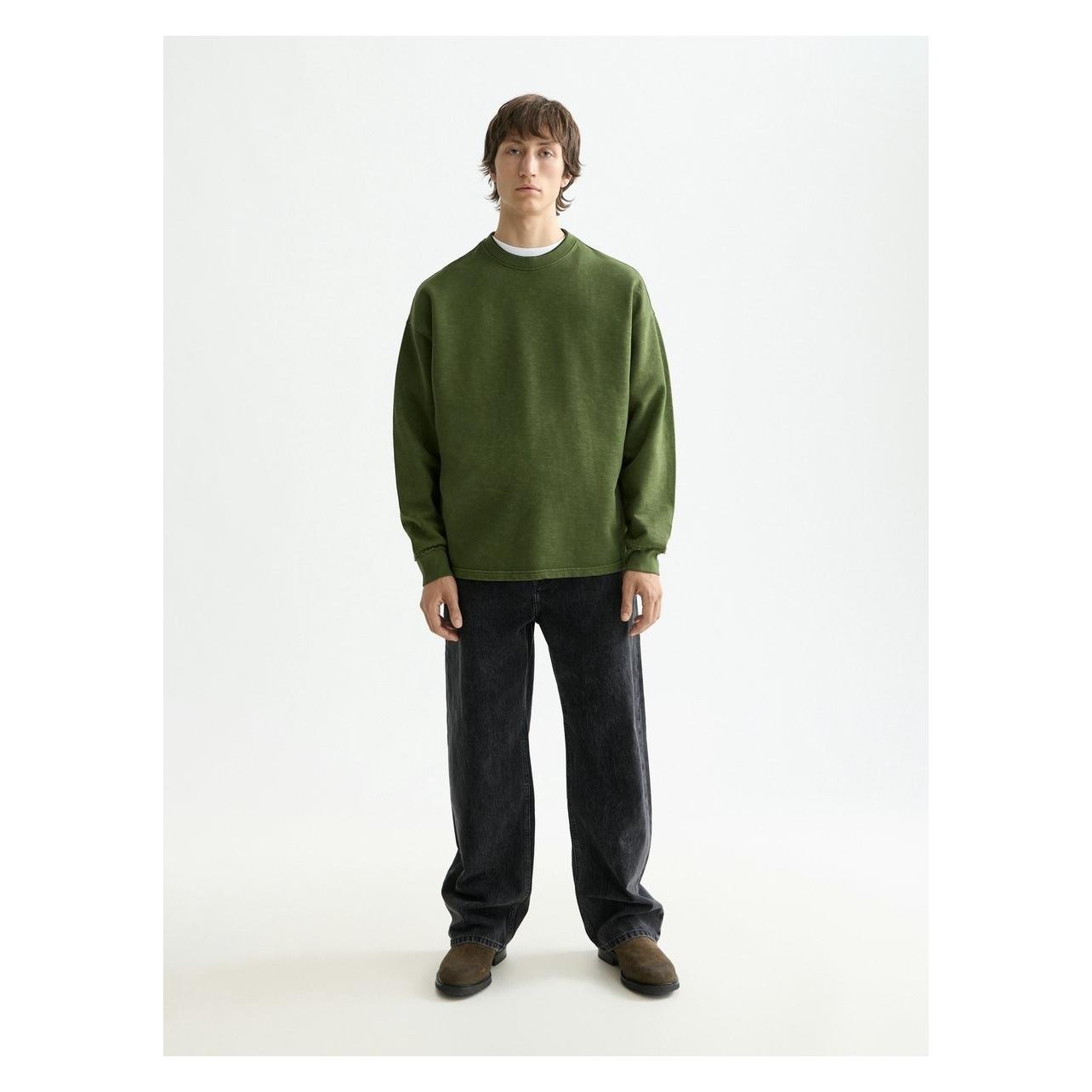 Scotch & Soda, Herren, Pullover, Core - 3 Crosses Sweatshirt Heren Trui - Maat M, Grün, (M)