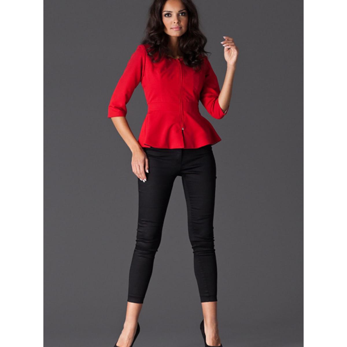 Figl, Damen, Jacke, Jacke model (XL), Rot, XL