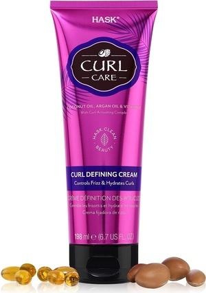 Image du produit Hask CURL CARE crème de définition des boucles 198 ml (Pâte capillaire, 198 ml)