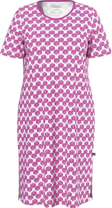 Immagine prodotto Ulla Popken Camicia da notte con conchiglie, scollo a girocollo e mezze maniche (42, 44)