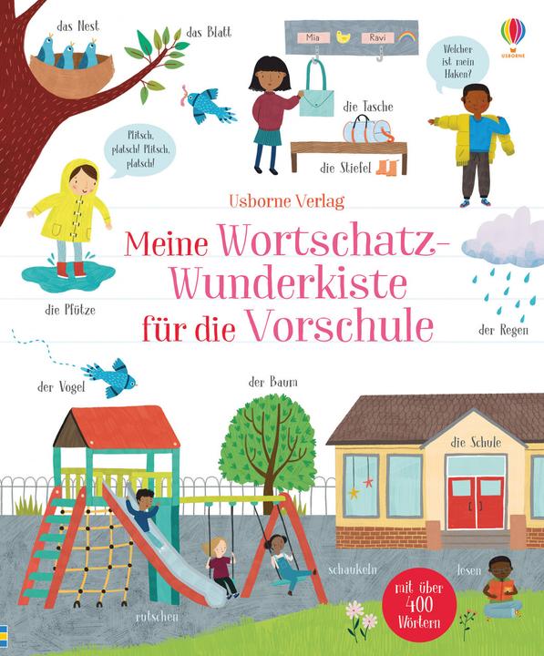 Produktbild Meine Wortschatz-Wunderkiste für die Vorschule (Deutsch, Felicity Brooks, Jean Claude, 2020)