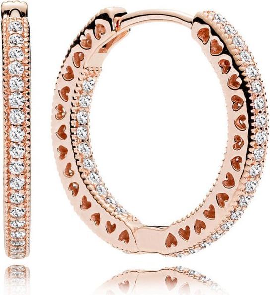 Immagine prodotto Pandora Orecchini a cerchio con cuore infinito (Oro)