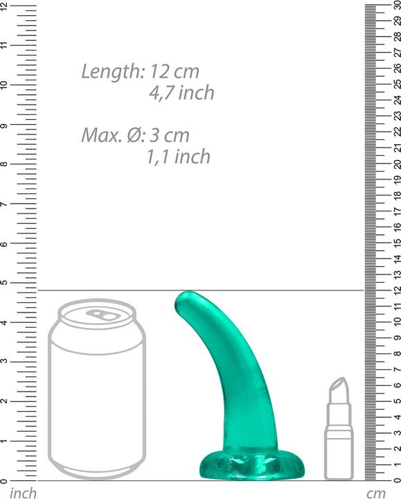 Image du produit RealRock 4,5" / 11,5cm Non Realistic Dildo Suction Cup