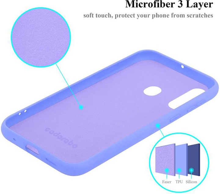 Produktbild Cadorabo TPU Liquid Silicone Case Cover (Samsung Galaxy A60, Samsung Galaxy M40)