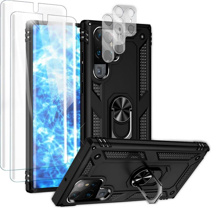 Produktbild Nalia Military-Style Ring Hülle (Samsung Galaxy S23 Ultra)