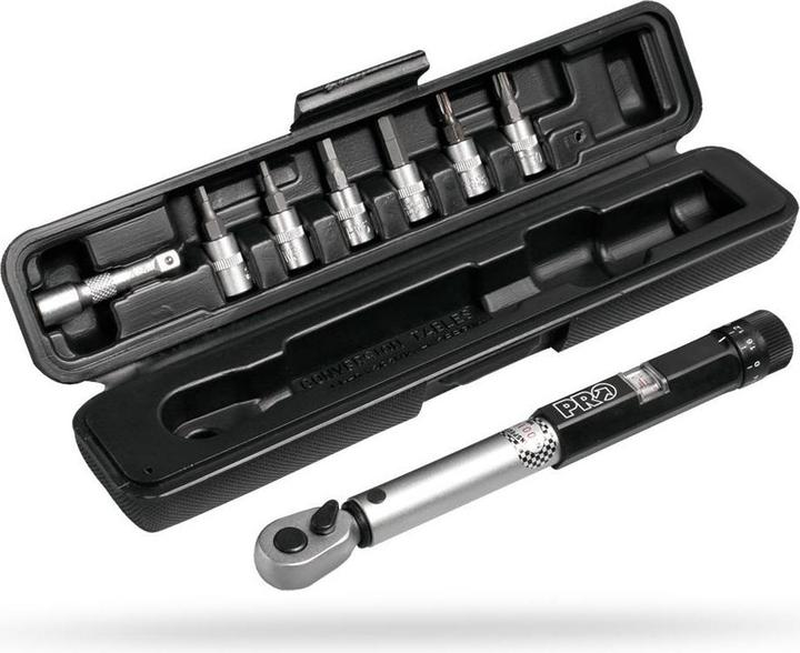 Produktbild PRO DREHMOMENTSCHLÜSSEL 3-15NM EINSTE. INKL. M3/M4/M5/M6/T25/T30