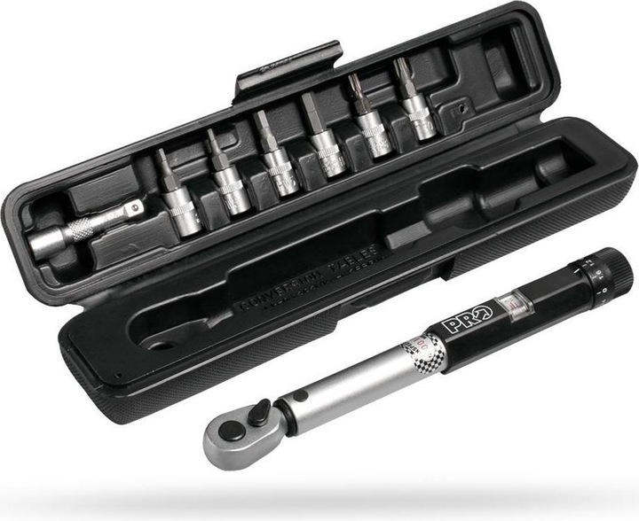 Image du produit PRO CLÉ DYNAMOMÉTRIQUE 3-15NM MONOBLOC. INCL. M3/M4/M5/M6/T25/T30