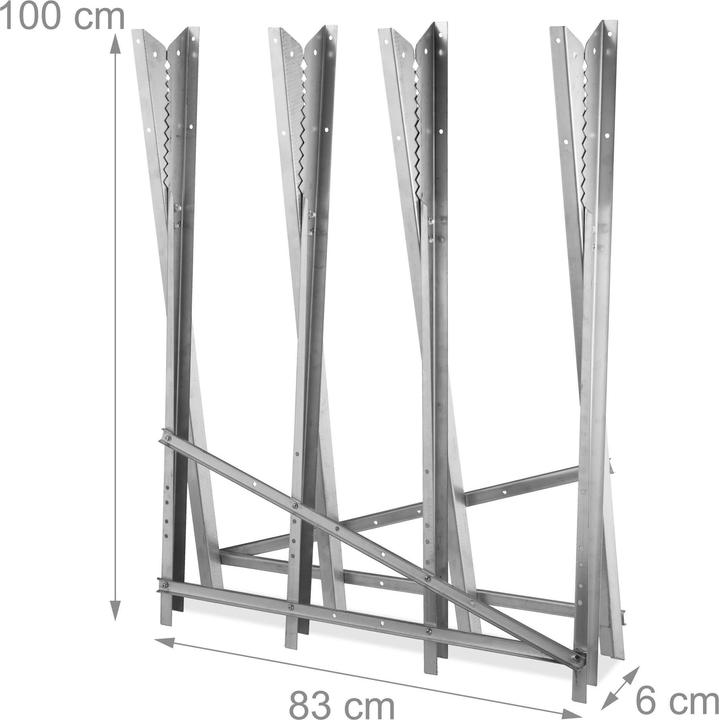 Actual product image Relaxdays Sawhorse (83 cm, 80 cm)