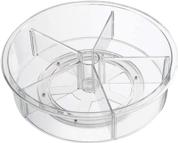 Actual product image Bins and Boxes Turntable Lazy Susan CLAR