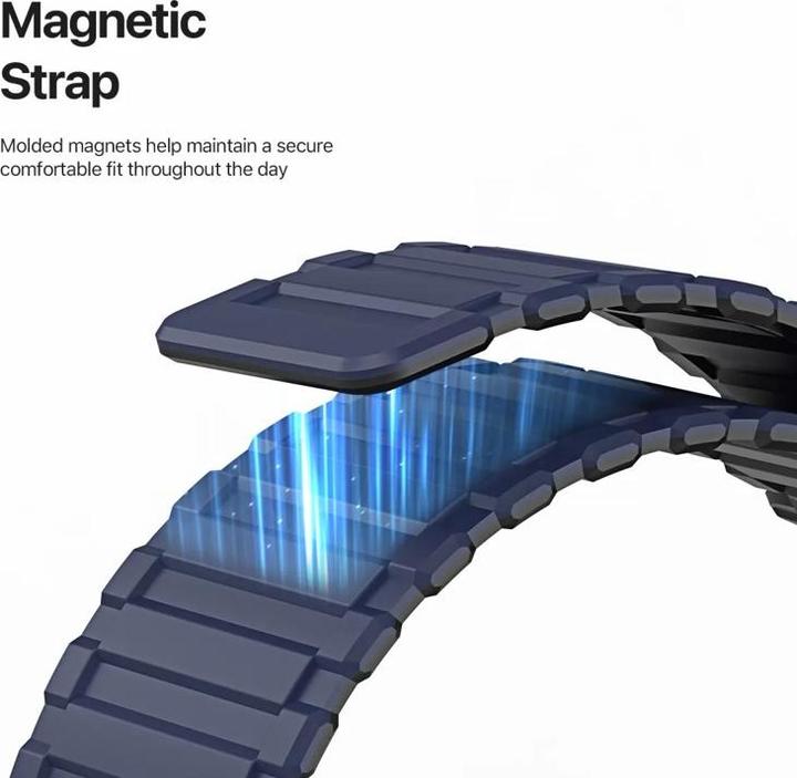 Image du produit Dux Ducis KJ Armband (45 mm, 44 mm, 42 mm, 49 mm, Silicone, Aimant)