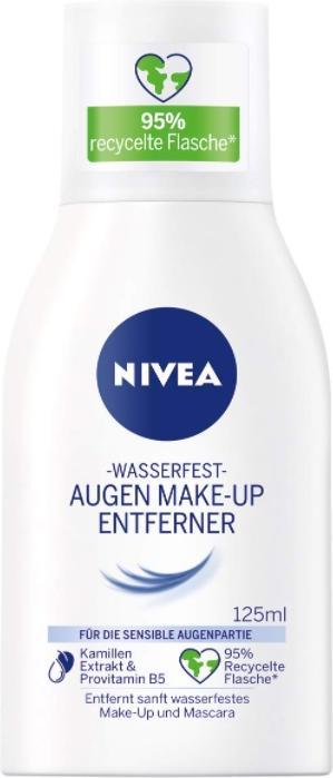 Actual product image NIVEA Creamy wasserfester Augen Make-up Entferner (Make-up remover, 125 ml)