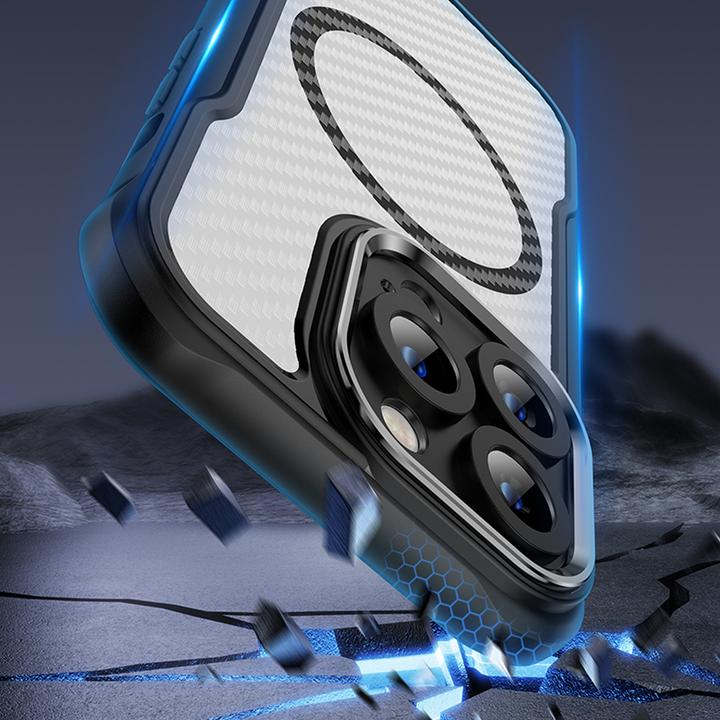 Produktbild OEM Defender Carbon Mag case for iPhone 14 Pro Max 6,7" black (Apple iPhone 14 Pro Max)