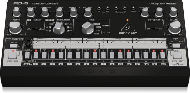 Produktbild Behringer RD-6-BK Maszyna perkusyjna - czarny