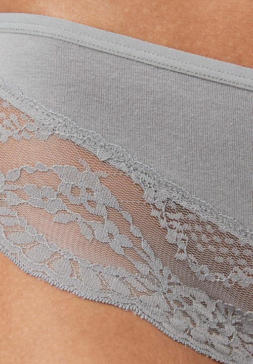 Immagine prodotto Snocks Hipster Panties mit Spitze (L, confezione da 3)