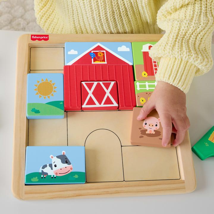 Produktbild Fisher-Price Farm Puzzle (13 Teile)