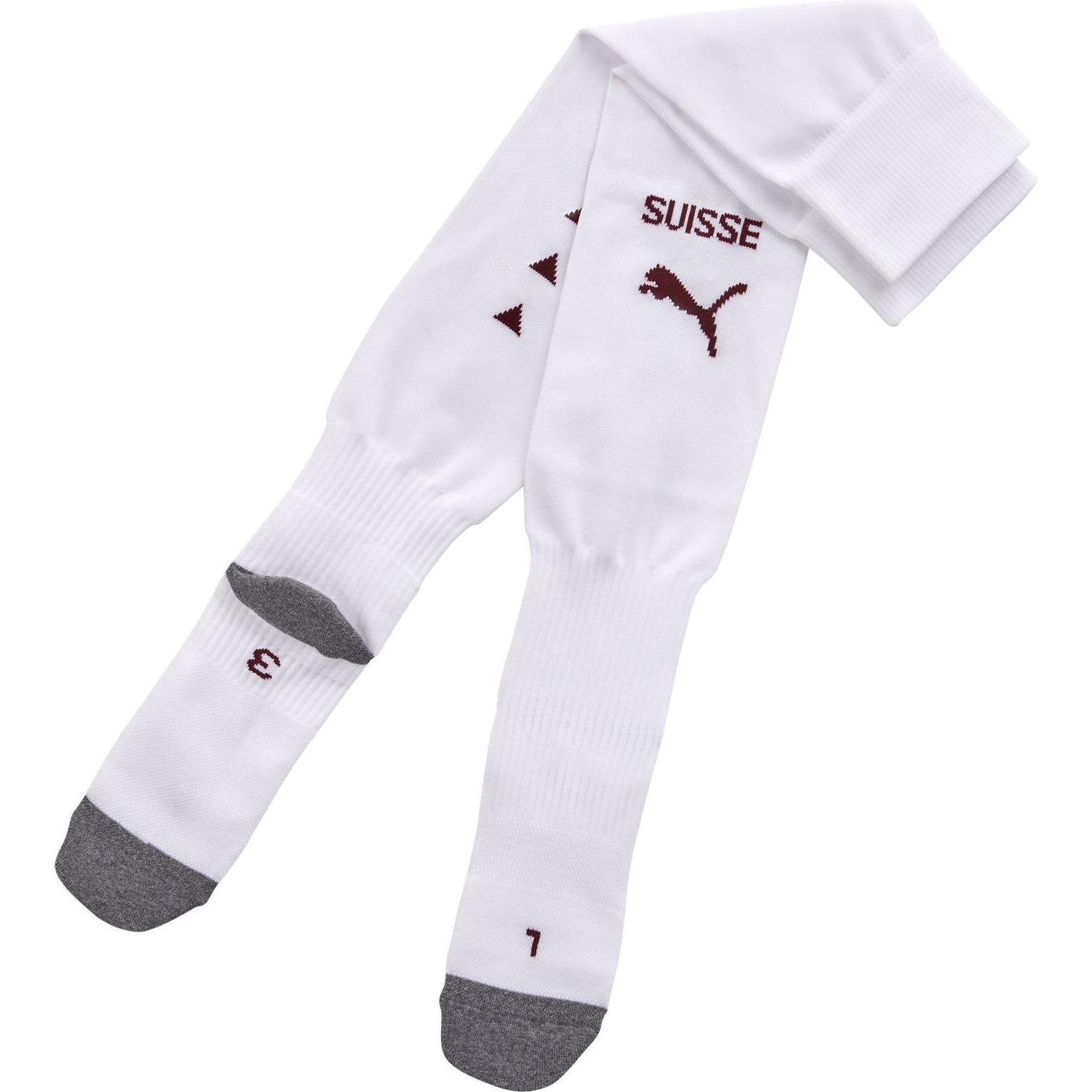 Thumbnail - Puma, Herren, Sportsocken, Team SFV Stacked Logo Socks Replica (47 - 49), Weiss