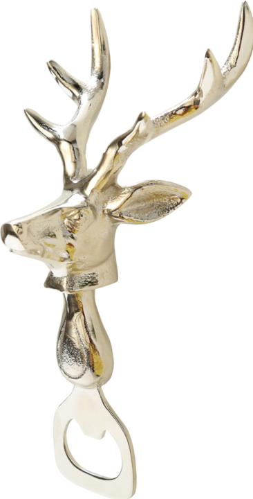 Image du produit Boltze Home Ouvre-bouteille cerf, argent