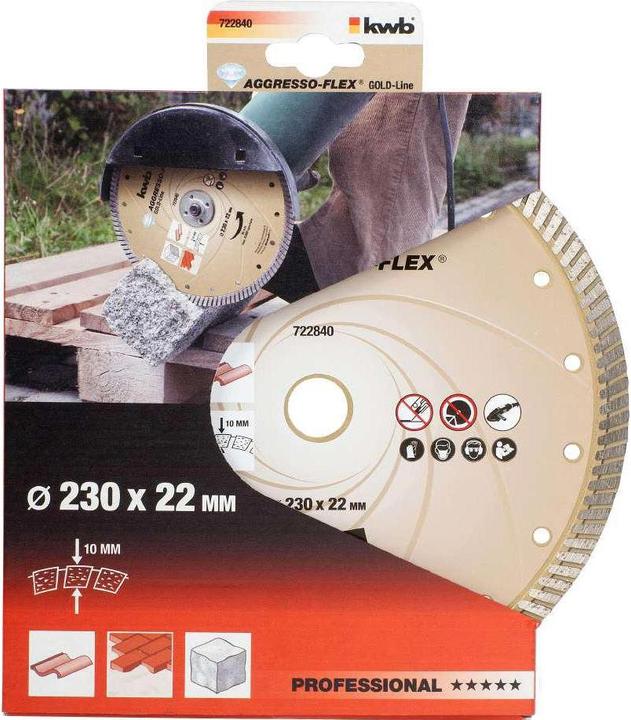 Immagine prodotto kwb Disco da taglio diamantato Goldline 230
