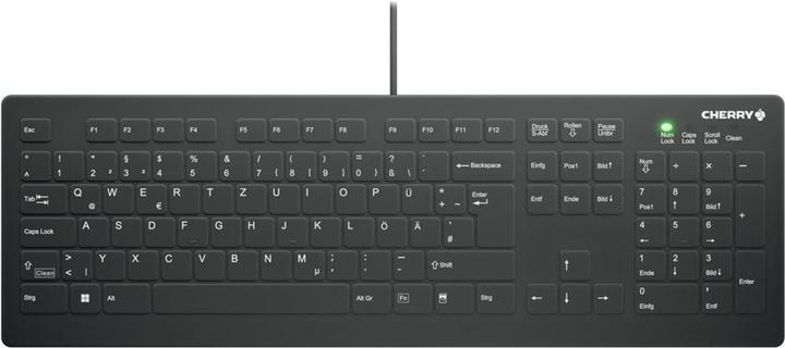 Image du produit CHERRY AK-C8112 CLAVIER MÉDICAL NOIR (Suisse (QWERTZ), Filaire)