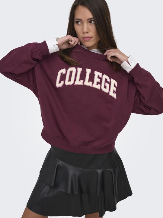 Produktbild JdY Jdymesa Life L/S O-Nk Emb Sweat Jrs Noos (L)